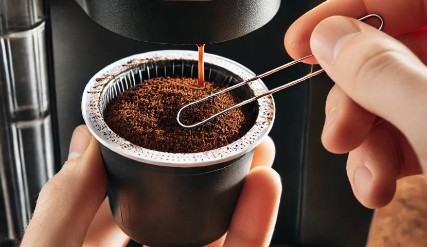 cleaning-K-cup-holder-and-needle-image