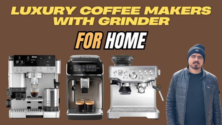 image about Luxury Coffee Maker with Grinder for Home
