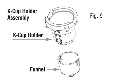 Keurig-B-200-commercial-coffee-brewing-machine-K-Cup-Holder