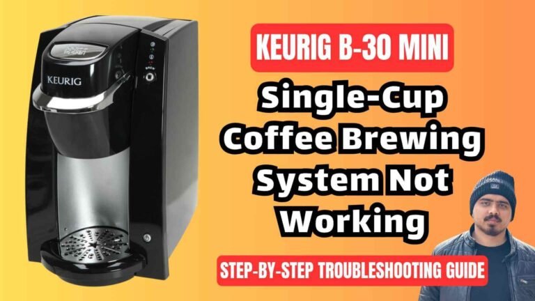 Keurig-B30-single-cup-mini-coffee-brewing-system-troubleshooting-guide-img