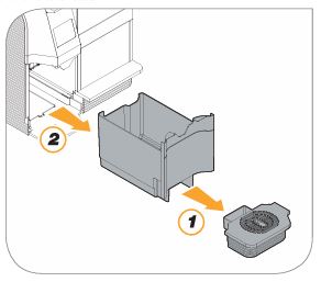 Keurig-K-4000-cleaning-k-cup-pod-bin
