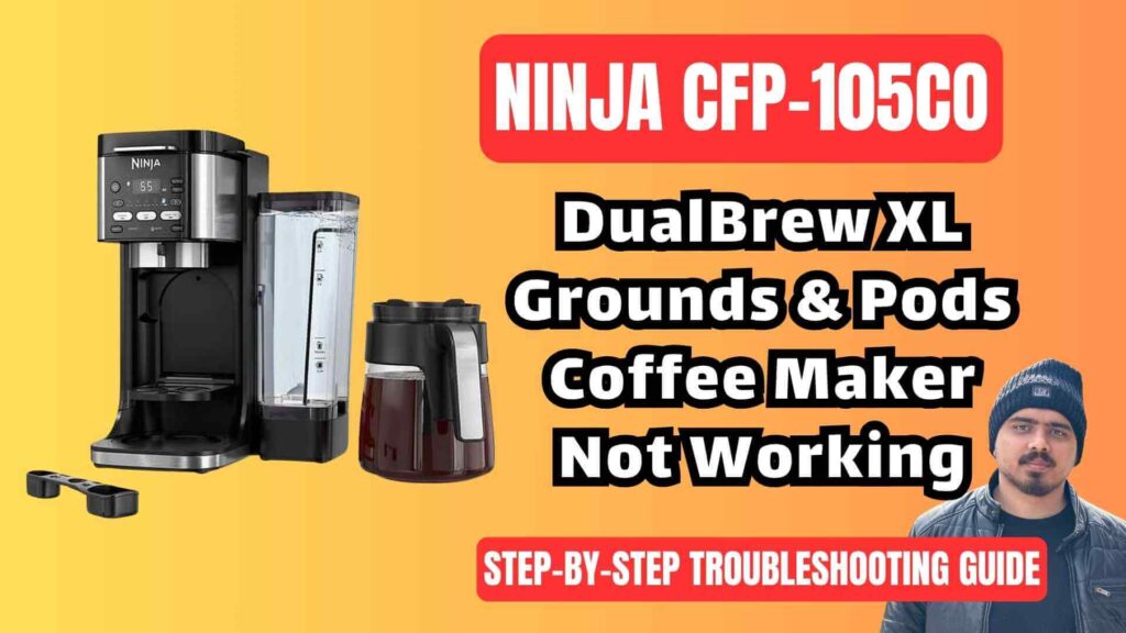 Ninja-CFP105CO-dualbrew-XL-Grounds&Pods-Hot-and-Iced-Cofee-Maker-troubleshooting-guide-img