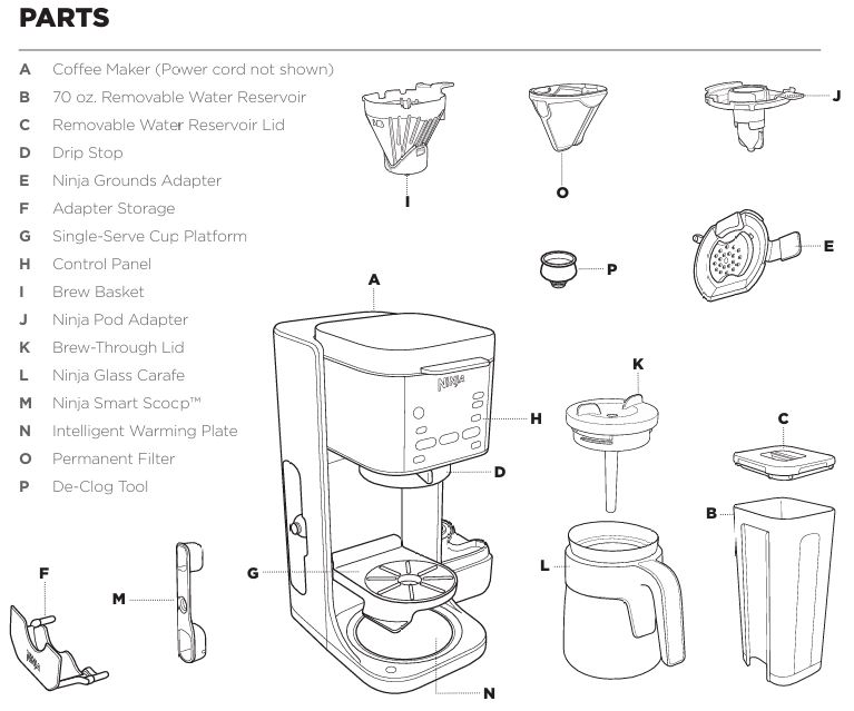 Ninja-CFP105CO-dualbrew-xl-coffee-brewing-machine-parts-and-features-img