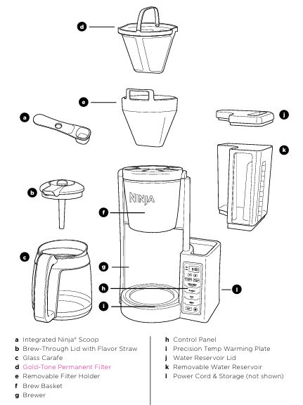 Ninja-ce-251-coffee-brewer-parts-and-features-img