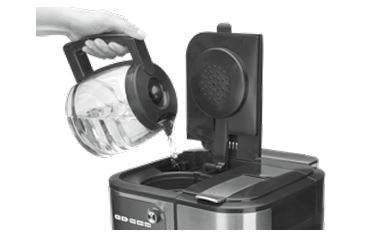 Cuisinart-coffee-center-barista-bar-4in1-12-cup-coffee-maker-water-reservoir-filling