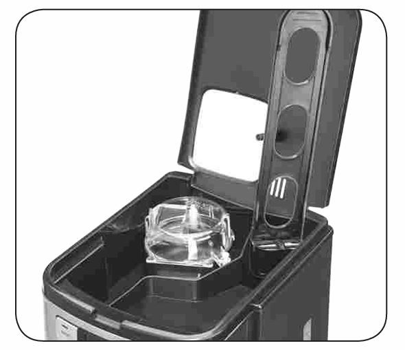 Cruisinart-DGB-400NAS-grind-&-brew-inserting-charcoal-water-filter