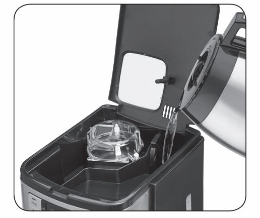 Cuisinart-dgb-450nas-grind-&-brew-coffeemaker-filling-water-reservoir
