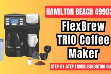Hamilton Beach 49902G FlexBrew trio coffee maker troubleshooting guide image
