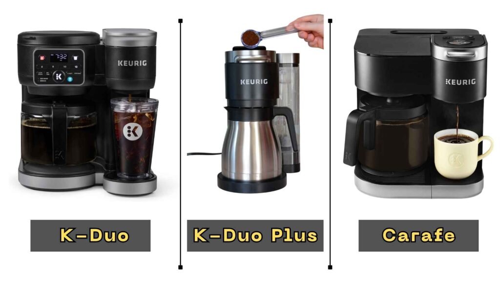 Keurig K‑Duo & K‑Duo Plus Single Serve + Carafe Coffee Makers