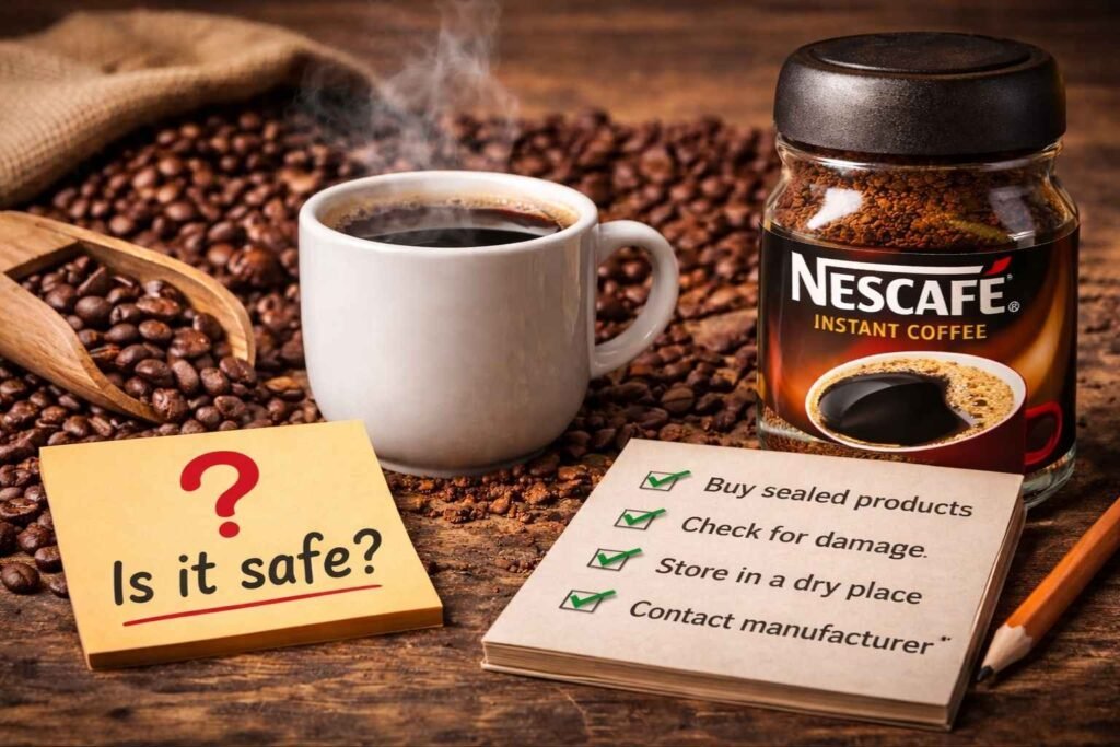 is it safe to drink Nescafe coffee